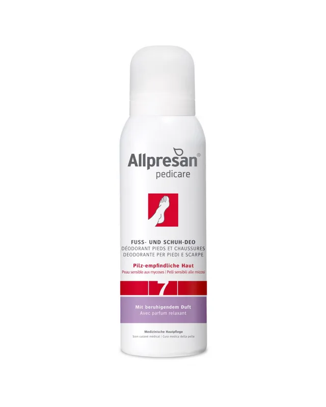 Спрей для ніг та взуття Allpresan Foot Special No. 7 Foot and Shoe Deodorant, 125 мл