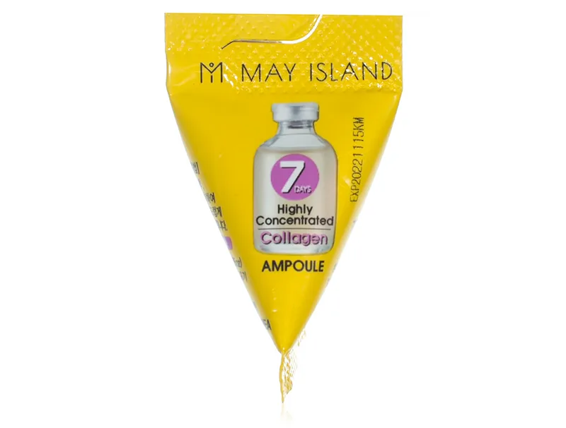 Сироватка з колагеном для пружності шкіри обличчя May Island 7 Days Highly Concentrated Collagen Ampoule