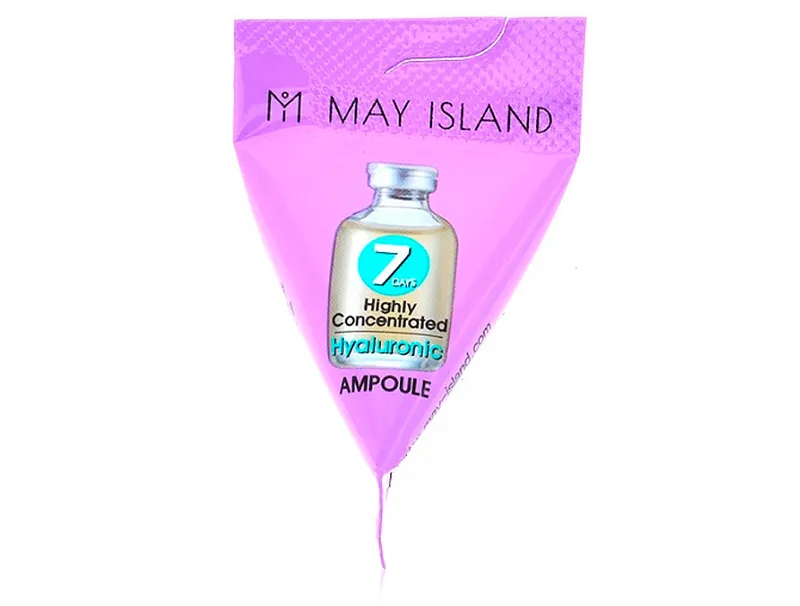 Зволожуюча сироватка для обличчя з гіалуроновою кислотою May Island 7 Days Highly Concentrated Hyaluronic Ampoule