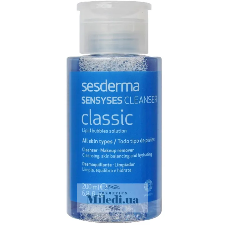 Очищаючий лосьйон для вмивання і демакіяжу Sesderma Laboratories Sensyses Cleanser Classic 200 мл