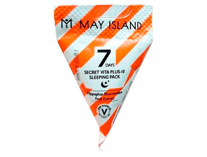 Нічна маска для обличчя з вітамінами May Island 7 Days Secret Vita Plus-10 Sleeping Pack