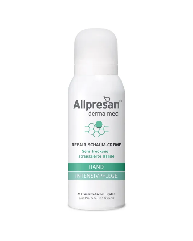 Відновлюючий крем-пінка для рук Allpresan Derma Med Hand INTENSIVE CARE, 100 мл