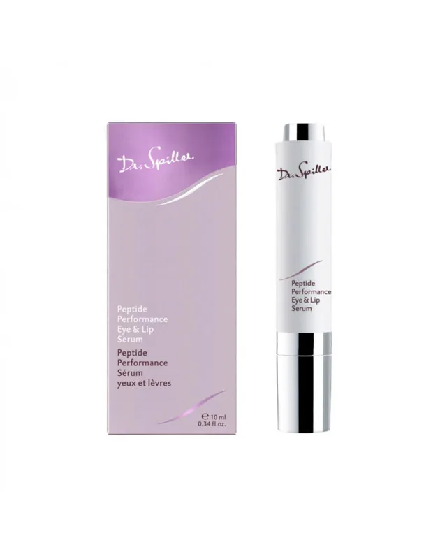 Сироватка для периорбітальної зони з аплікатором Dr.Spiller Peptide Performance Eye & Lip Serum 10 мл
