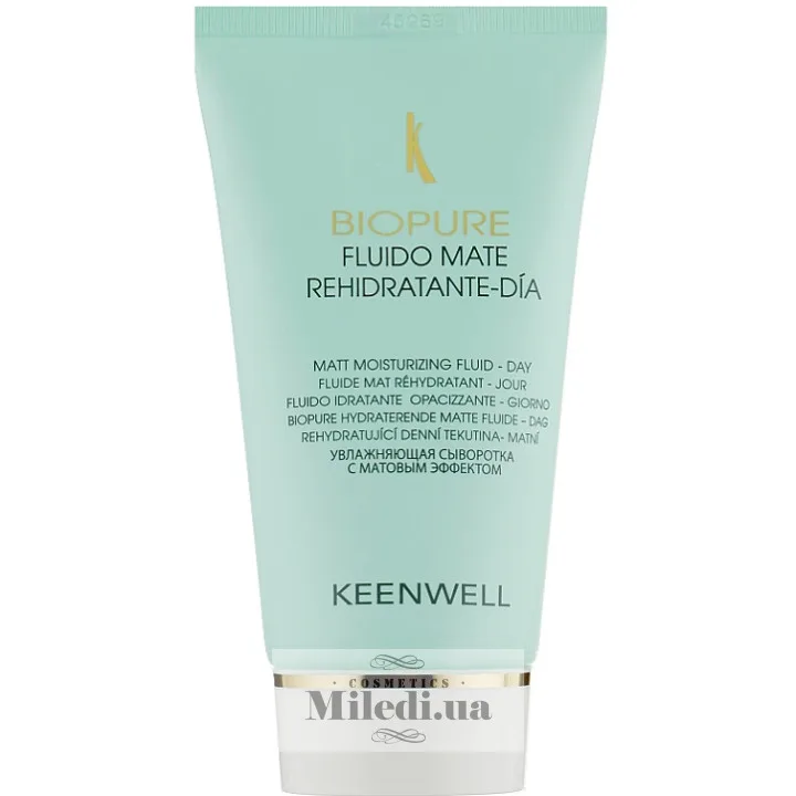 Зволожуючий флюїд з матовим ефектом Keenwell Biopure Matt Moisturising Fluid-Day 60 мл