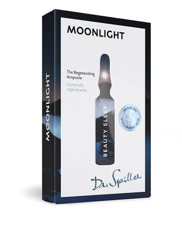 Нічний відновлювальний ампульний концентрат Dr.Spiller Beauty Sleep - Moonlight 7 x 2 мл