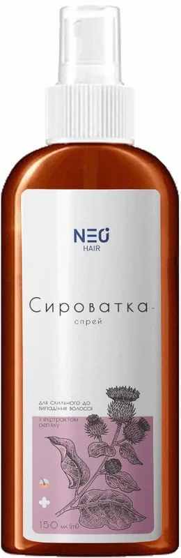 Сироватка-спрей NEO hair з екстрактом реп'яху для схильного до випадіння волосся 150 мл