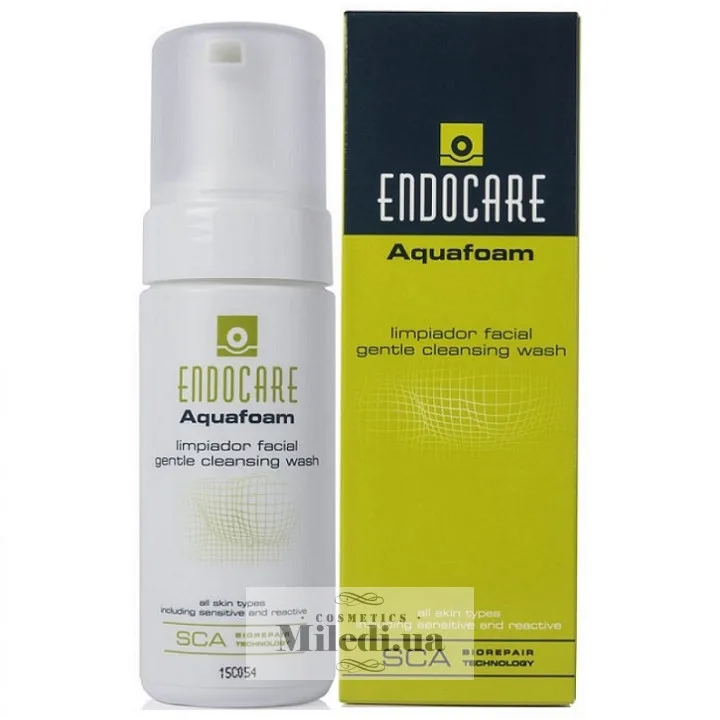 Делікатна очищаюча пінка Cantabria Labs Endocare Aquafoam Gentle Cleansing Wash 125 мл
