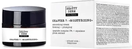 Розгладжуючий крем для обличчя Beauty derm з пептидами та сливою Skin Fiction 50 мл