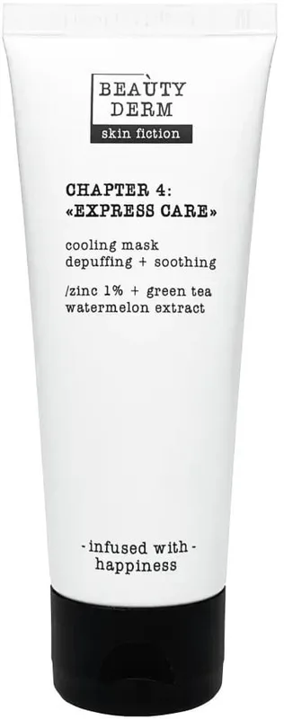 Маска для обличчя Beauty Derm Skin Fiction Express Care Cooling Mask оxoлоджувальна з цинком та зеленим чаєм 75 г