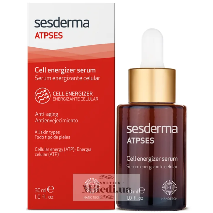 Ліпосомальна сироватка Клітинний енергетик Sesderma Laboratories Atpses Cell Energizer Serum 30 мл