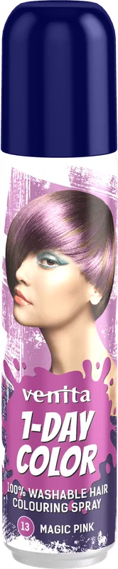 Спрей тонуючий Venita 1-DAY Color magic pink 50 мл
