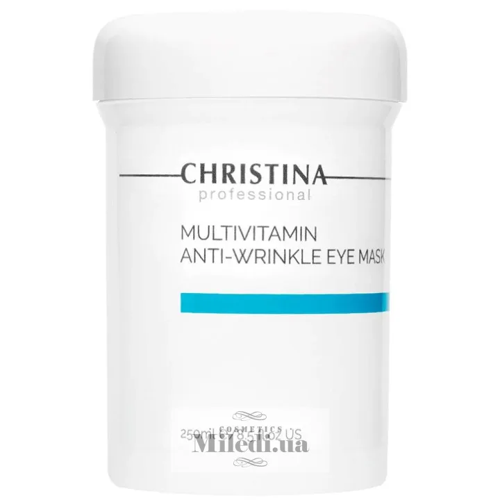 Маска мультивітамінна проти зморшок навколо очей Christina Multivitamin Anti-Wrinkle Eye Mask 250 мл
