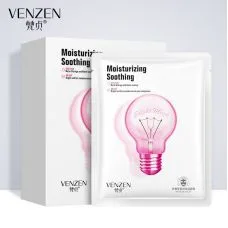 Тканинна маска для обличчя освіжаюча VENZEN Bright Mask (25 г)