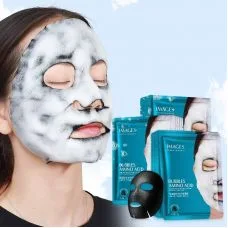 Тканинна киснева маска для обличчя IMAGES Bubbles Amino Acid (25г)