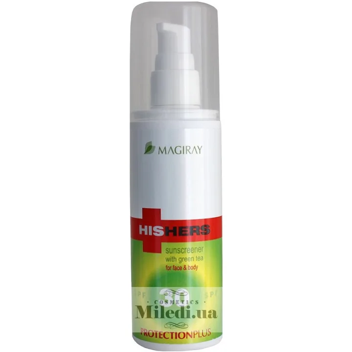 Сонцезахисна емульсія для обличчя і тіла Magiray HisHers ProtectionPlus SPF30 125 мл