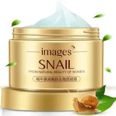 Пілінг скатка для обличчя з муцином равлика IMAGES Snail From Natural Beauty of Woman (140г)