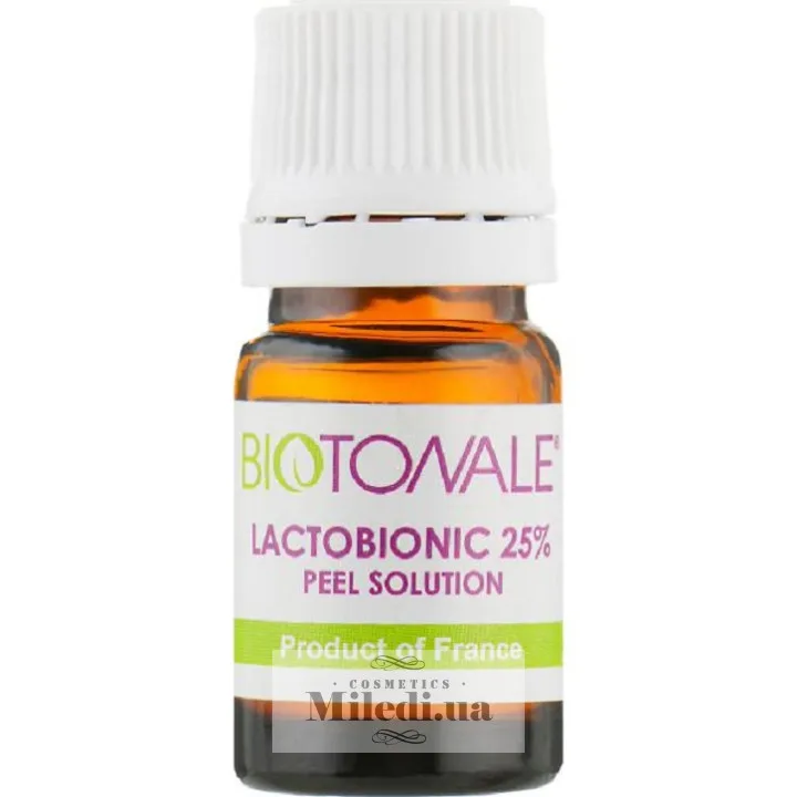 Хімічний лактобіоновий пілінг для обличчя Biotonale Lactobionic Peel Solution 25%