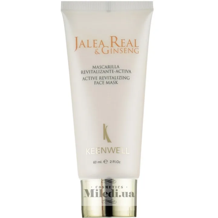 Активна ревіталізуюча маска Keenwell Royal Jelly & Ginseng Active Revitalizing Face Mask 60 мл