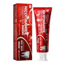 Зубна паста для відбілювання зубів з нікотинамідом BIOAQUA Nicotinamide Toothpast Whiten Remove Yellow 100г