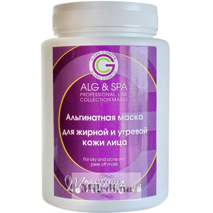 Альгінатна маска для жирної та вугрової шкіри ALG & SPA Acne Skin Peel off Mask