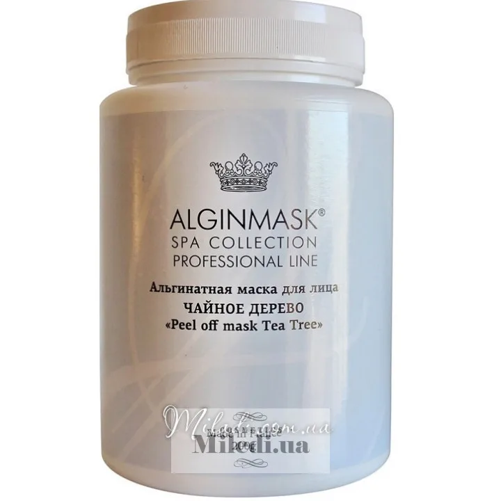 Альгінатна маска для обличчя Чайне дерево Elitecosmetic Alginmask Peel off Mask Tea Tree