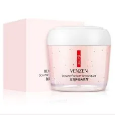Вирівнюючий і зволожуючий крем для шиї і декольте VENZEN Compact Beauty Nect Cream (160г)