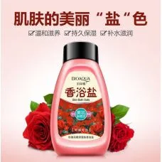 Соляний скраб для тіла з трояндою BIOAQUA Skin Bath Salts (430мл)