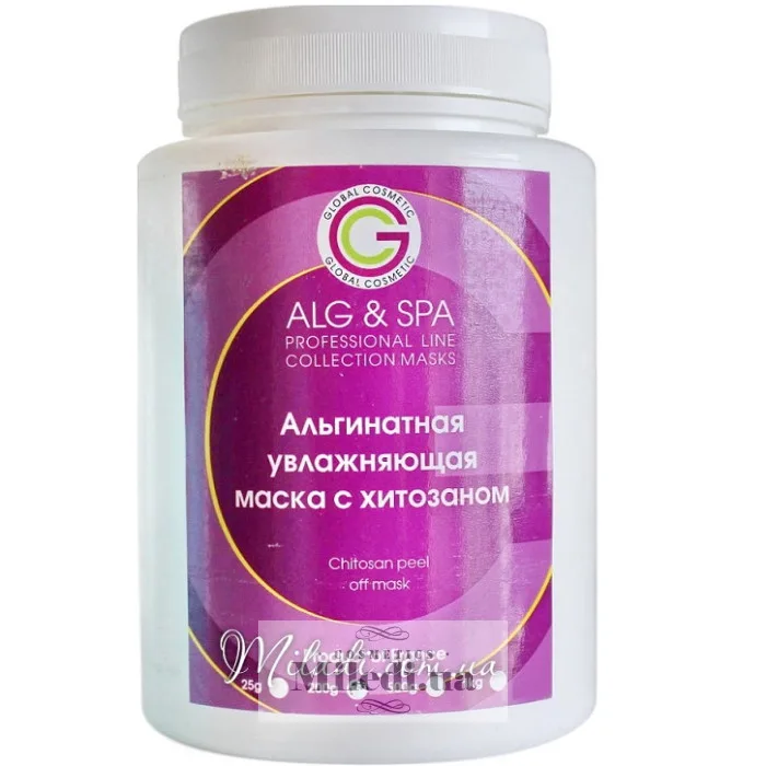 Альгінатна маска з хітозаном зволожуюча ALG & SPA Chitosan Peel off Mask
