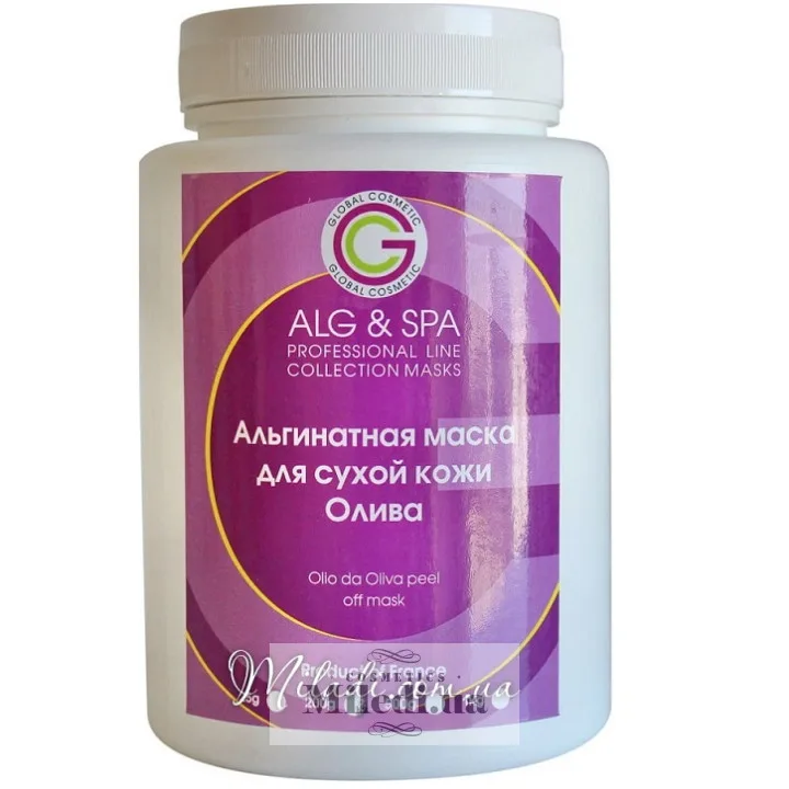 Альгінатна маска з екстрактом Оливи ALG & SPA Olio da Oliva Peel off Mask