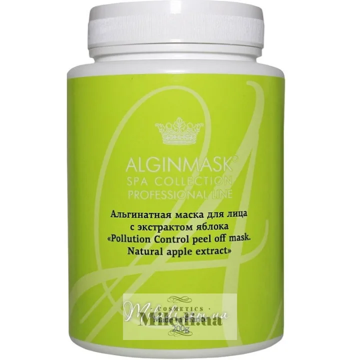 Альгінатна маска з екстрактом яблука Elitecosmetic Alginmask Peel Natural Apple Extract Mask
