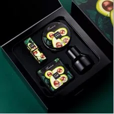 Подарунковий набір декоративної косметики з маслом авокадо ZOZU Beautyset Avocado