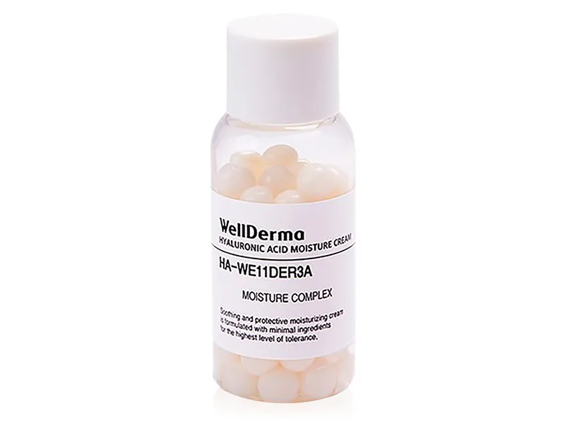 Капсульований крем для обличчя з гіалуроновою кислотою WellDerma Hyaluronic Acid Moisture Cream, 20г