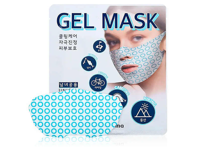 Ліфтинг-маска для підтяжки овалу обличчя WellDerma Sports Cooling Gel Mask