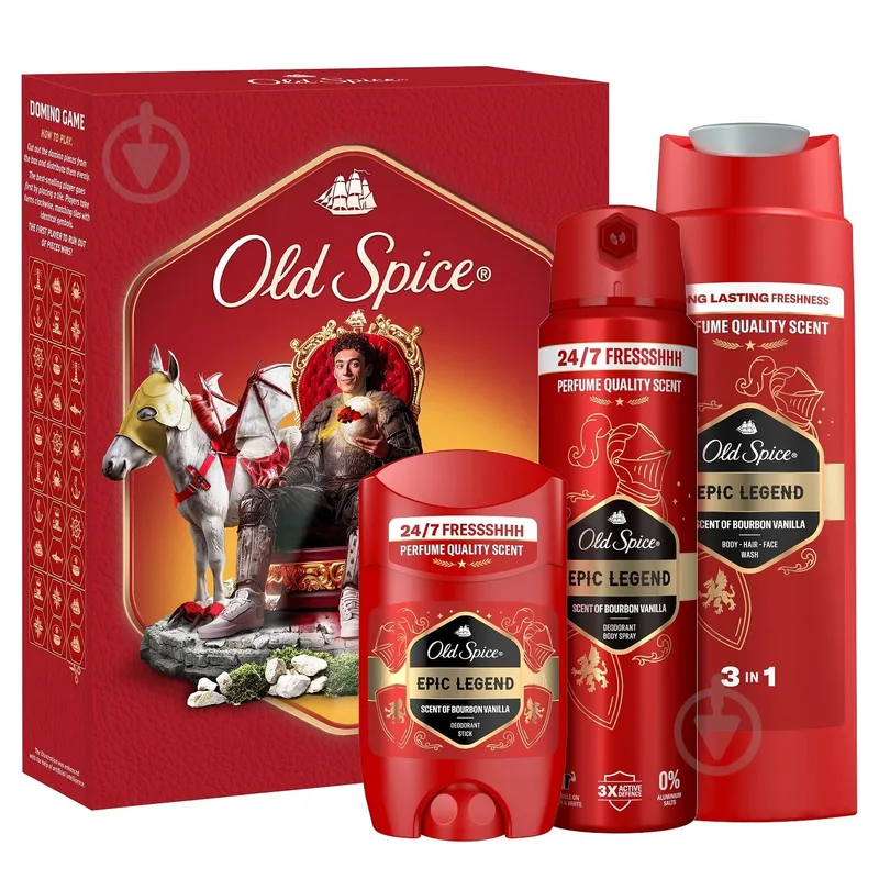 Набір подарунковий Old Spice "Knight" Epic Legend
