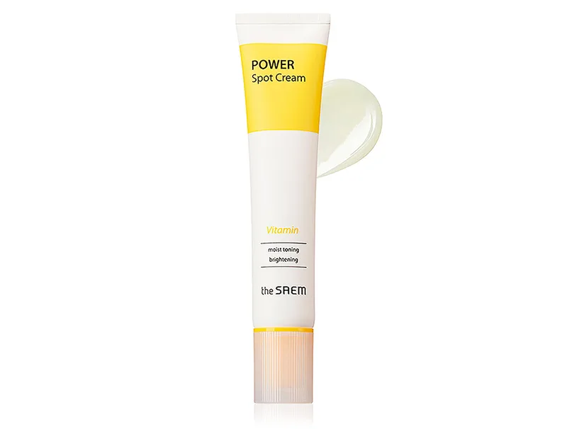 Точковий освітлюючий крем для обличчя The Saem Power Spot Vitamin Cream, 40мл