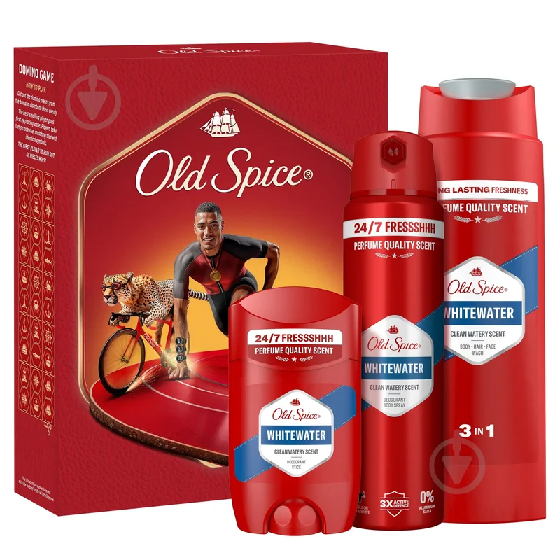Набір подарунковий Old Spice "Ironman" Whitewater