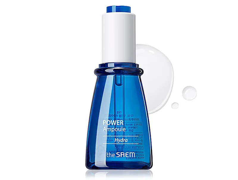 Зволожуюча ампульна есенція The Saem Power Ampoule Hydra, 35мл