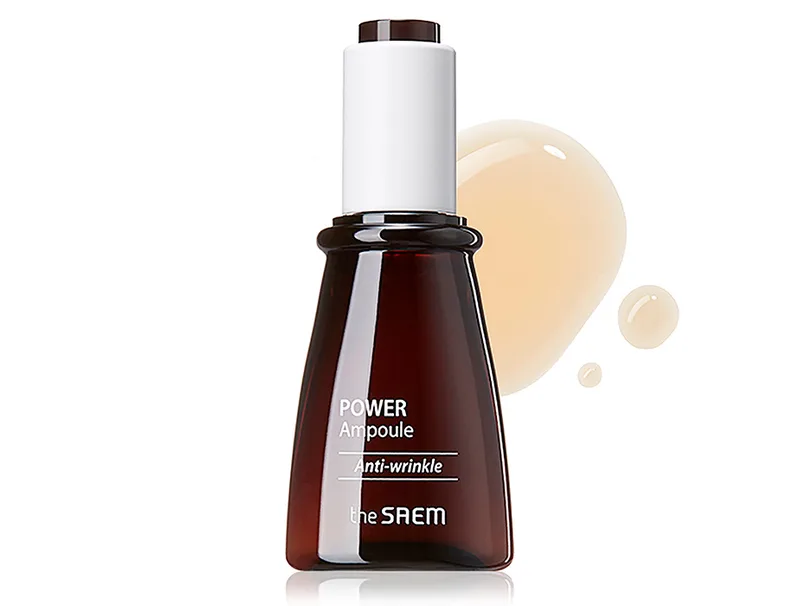 Антивікова ампульна есенція The Saem Power Ampoule Anti-Wrinkle, 35мл