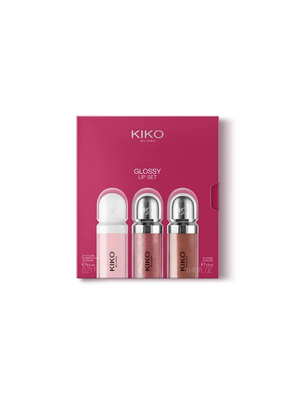 Набір блисків для губ Glossy Lip Set KIKO MILANO (37793256)