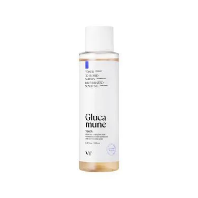 VT Cosmetics Glucamune Toner – зволожуючий тонер для обличчя з рослинним "муцином" 200 мл