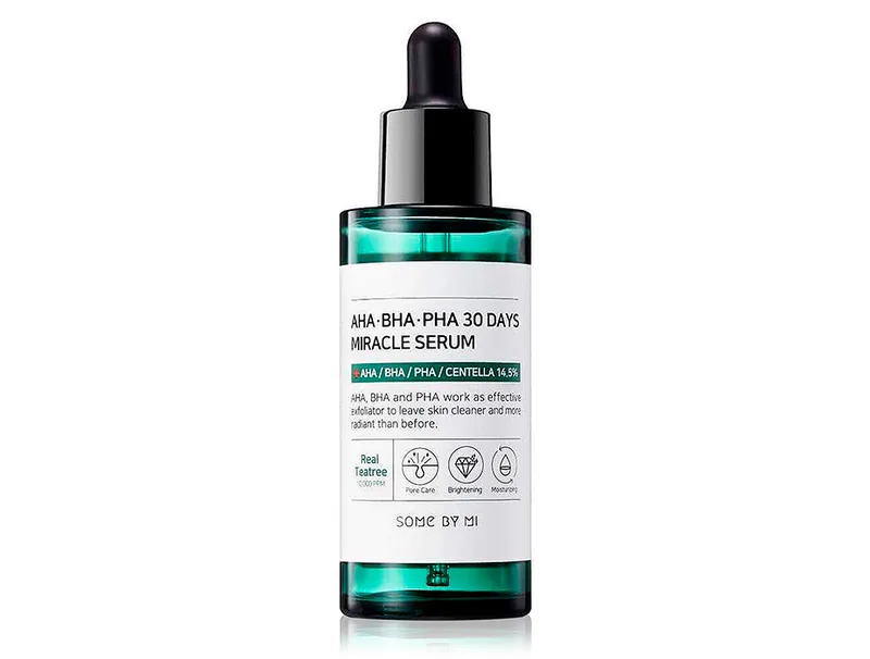 Кислотна сироватка для проблемної шкіри Some By Mi AHA-BHA-PHA 30 Days Miracle Serum, 50мл