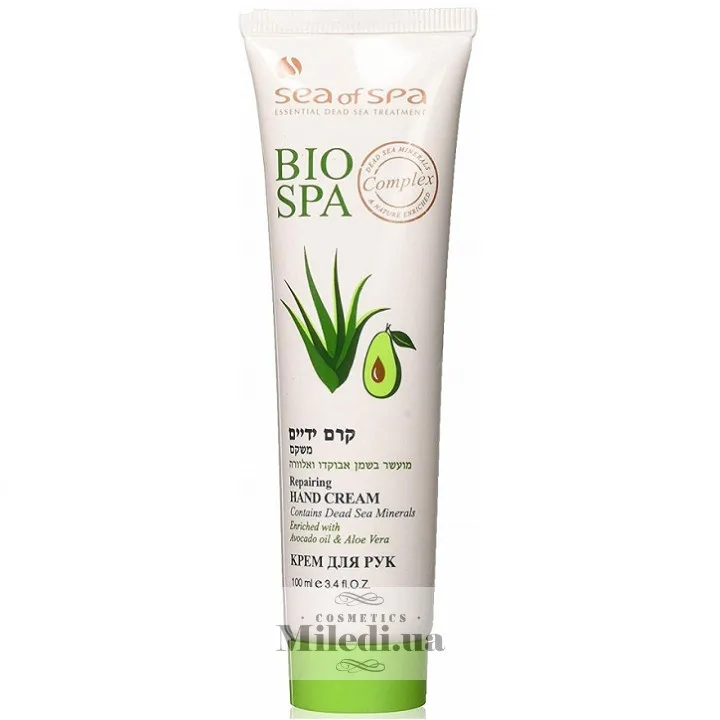 Відновлюючий крем для рук Авокадо Sea of Spa Bio Spa Repairing Hand Cream 100 мл