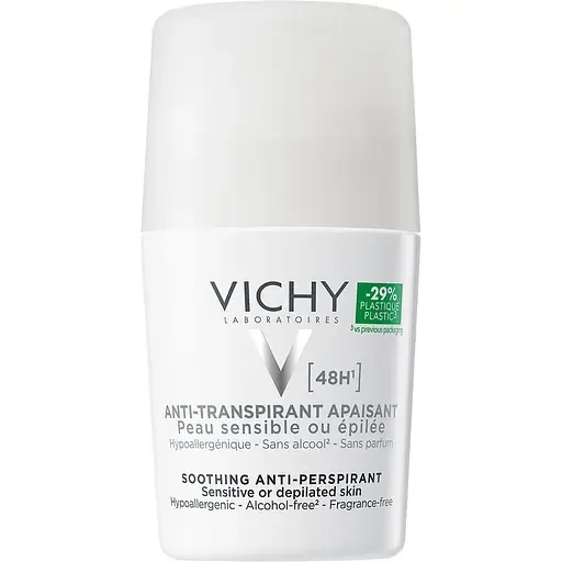 Дезодорант-антиперспірант Vichy кульковий 48 годин для чутливої шкіри 50 мл (M5907921)