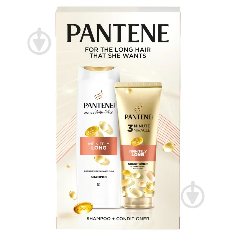 Набір подарунковий Pantene Pro-V Безкінечно довге