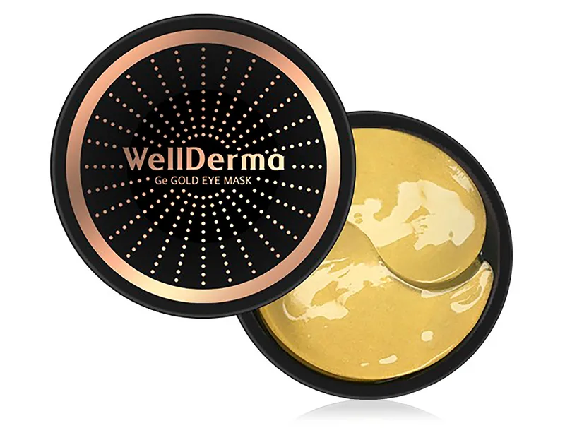 Омолоджуючі патчі під очі з германієм та золотом WellDerma Ge Gold Eye Mask, 60шт