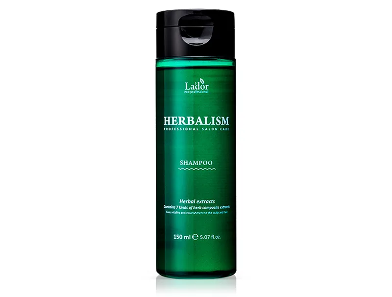 Заспокійливий трав'яний шампунь із амінокислотами Lador Herbalism Shampoo