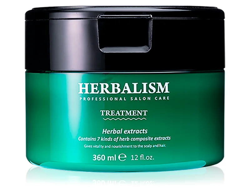 Трав'яна маска для волосся з амінокислотами Lador Herbalism Treatment, 360мл