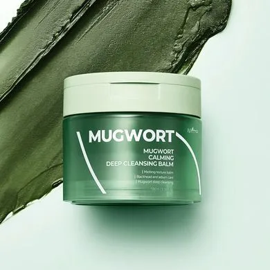 Isntree Mugwort Calming Deep Cleansing Balm – гідрофільний бальзам з полином 100 мл