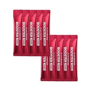 Isntree Plum Peptide Booster 2000s – сироватка зі спікулами та пептидами набір стіків (10 шт.)