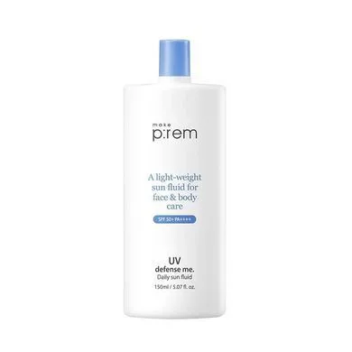 Make p:rem UV defense me Daily Sun Fluid – сонцезахисний флюїд для обличчя і тіла SPF 50+ PA++++ 150 мл